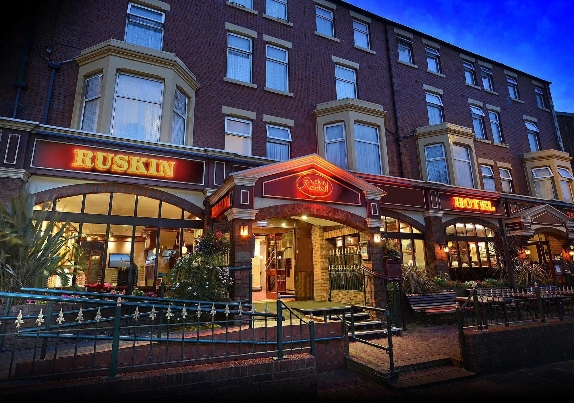 Ruskin Hotel Blackpool Exteriör bild